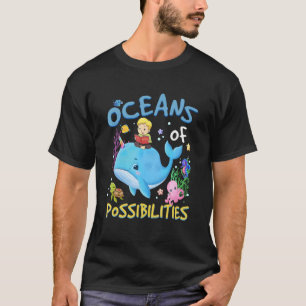 Ocean Of Possibilities Summer Reading 2022 Narwhal T-Shirt