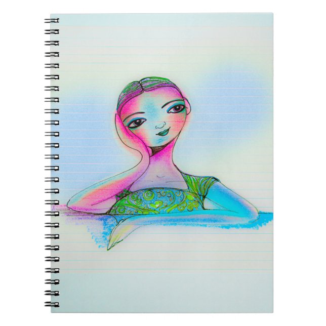 Ocean of thoughts notebook (Front)
