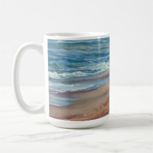 Ocean painting mug by Mandy Roeing