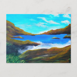Ocean Painting Postcard