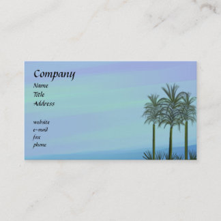 Ocean Palms Business Card