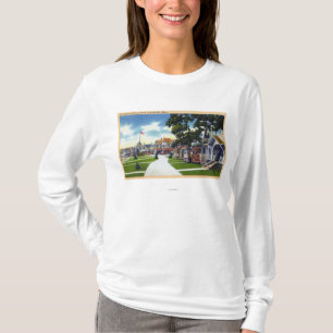 Ocean Park Cottages Scene T-Shirt