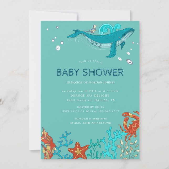 Ocean Party | Baby Shower Invitation (Front)