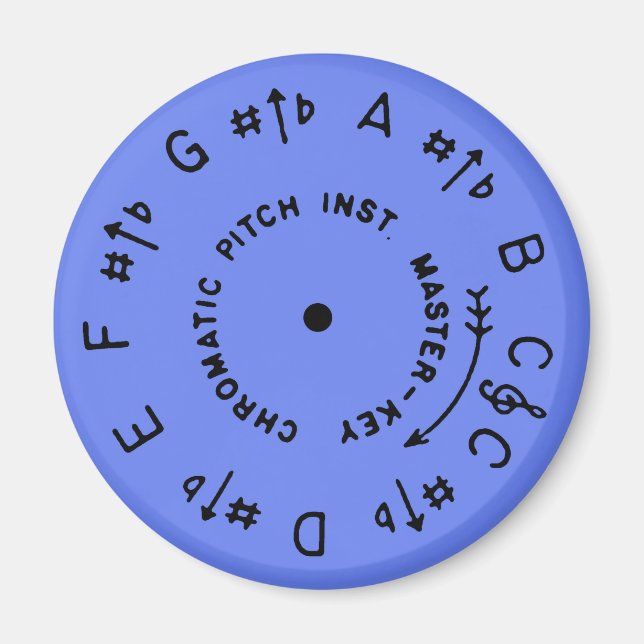 Ocean Pitchpipe Magnet (Front)