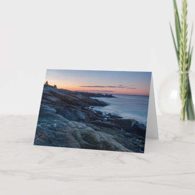 Ocean Point Dawn Card (Front)