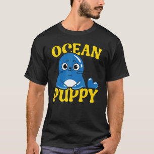 Ocean Puppy Underwater Animal Marine Biology Seal T-Shirt