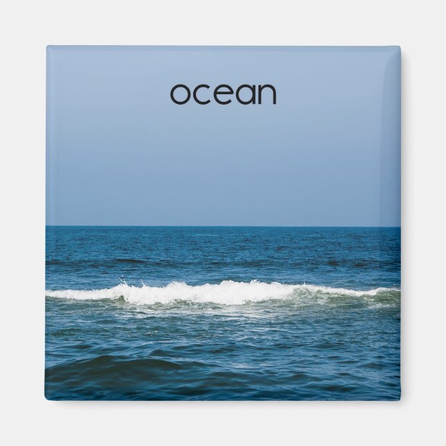 Ocean Refrigerator Magnet (Front)