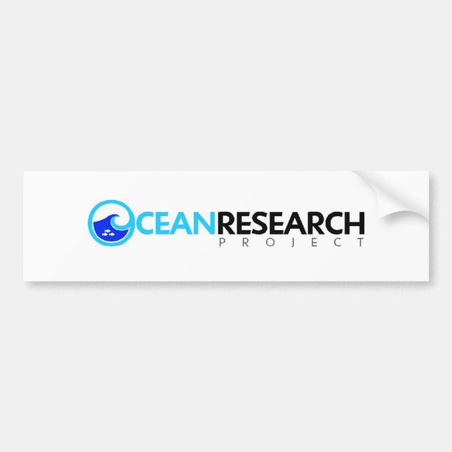 Ocean Research Project Bumper Sticker (Front)