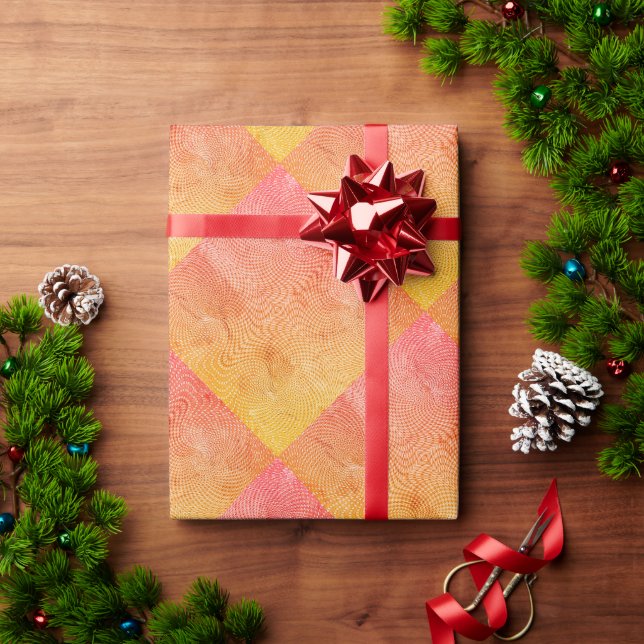 Ocean Rhythms Warm  Wrapping Paper (Holiday Gift)