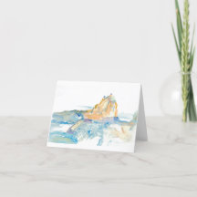 Ocean Rocks Card