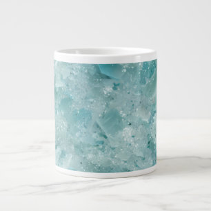 Ocean’s beauty. Aqua Crystal. Large Coffee Mug