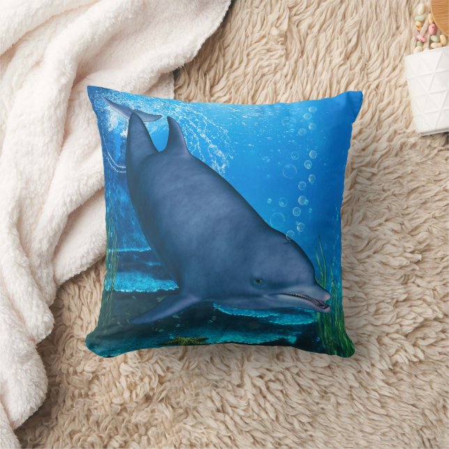 Ocean’s Smile Cushion (Blanket)