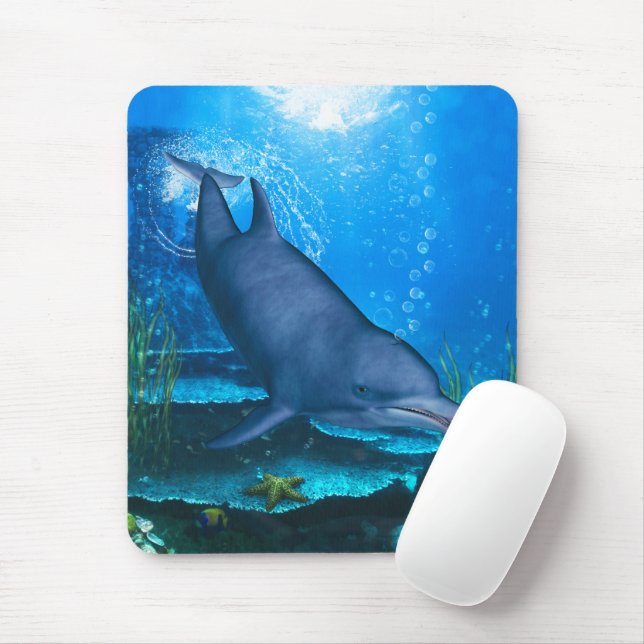 Ocean’s Smile Mouse Pad (With Mouse)