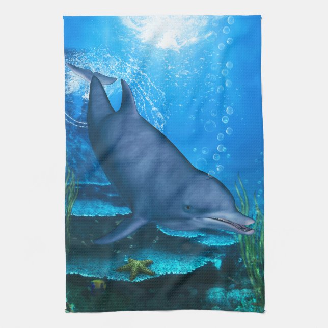 Ocean’s Smile Tea Towel (Vertical)