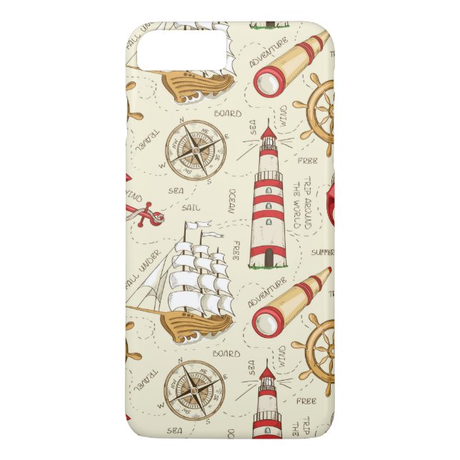 Ocean Scene Case-Mate iPhone Case (Back)