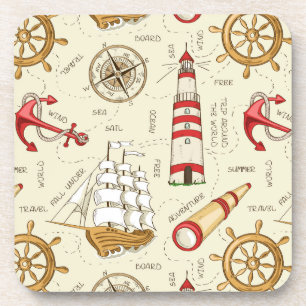 Ocean Scene Coaster