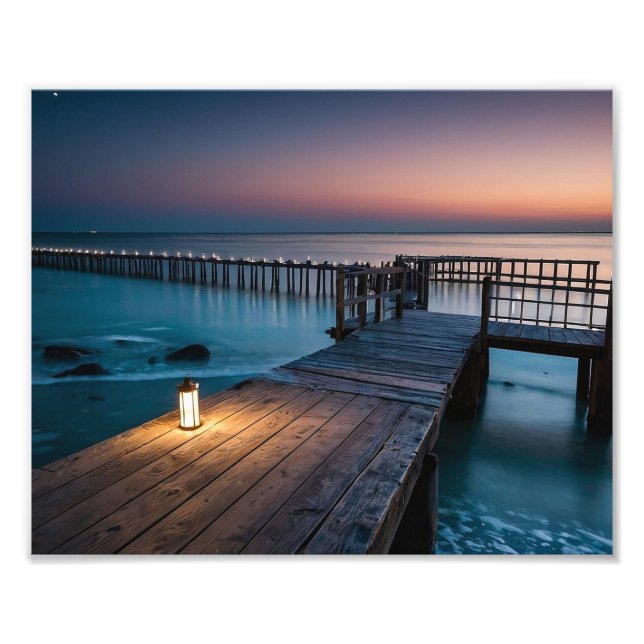 Ocean Scene Photo Print (Front)