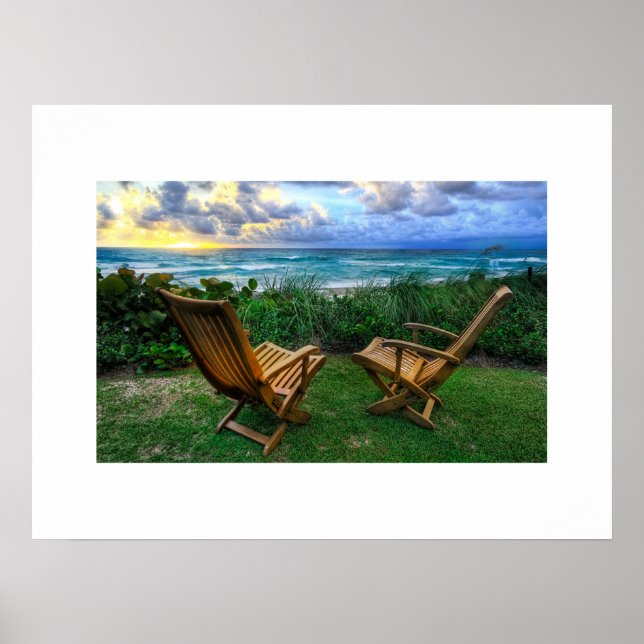 Ocean Scene Poster (Front)