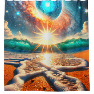 Ocean Scene Shower Curtain