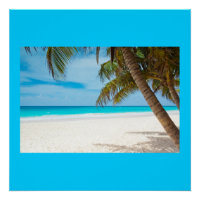 Ocean Sea Beach Palm Sand Nature Name Personalise