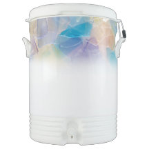 Ocean Sea Glass on White Large Igloo