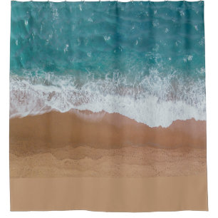 Ocean Sea Sand Shore Shower Curtain