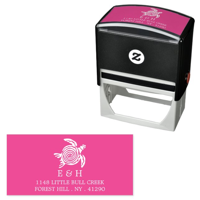 Ocean Sea Turtle Self-inking Stamp (In Situ)