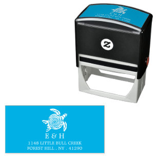 Ocean Sea Turtle Self-inking Stamp