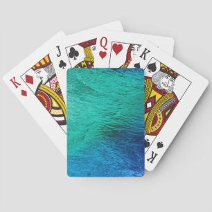 Ocean Sea Water Digital Art Playing Cards