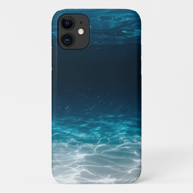 Ocean Sea Water Under the Sea Case-Mate iPhone Case (Back)