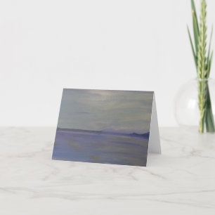 Ocean Seascape Note Card