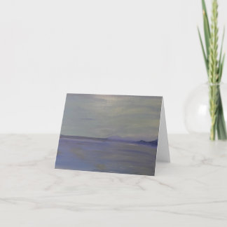 Ocean Seascape Note Card