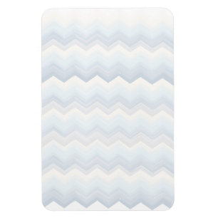 Ocean Shades Watercolor Chevron Magnet
