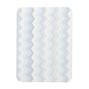 Ocean Shades Watercolor Chevron Magnet