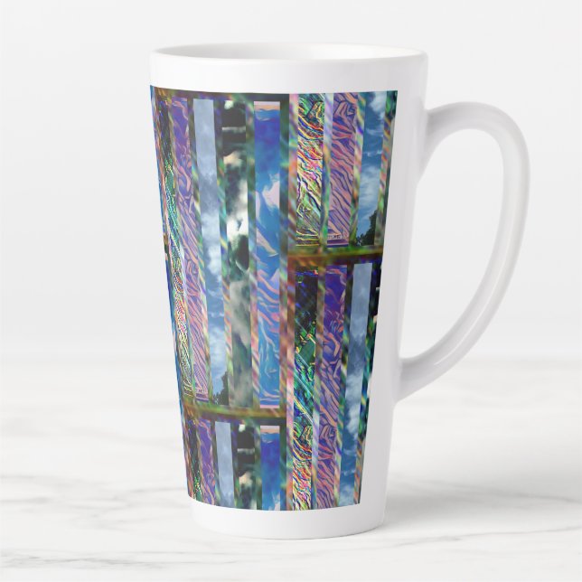 #OCEAN&SKY #THESURFINGMERMAID @ MAGHIE.ORG LATTE MUG (Right)