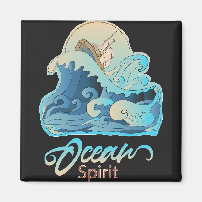 Ocean Spirit Magnet (Front)
