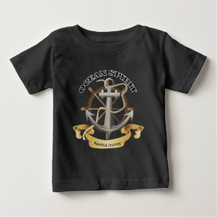 Ocean Spirit Nautical Journey Baby T-Shirt
