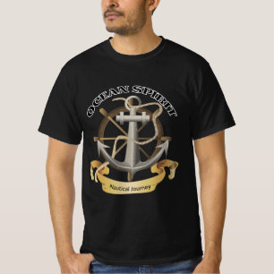 Ocean Spirit Nautical Journey T-Shirt
