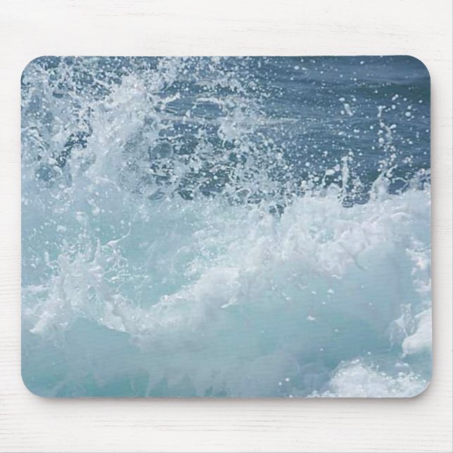 Ocean Splash Mousepad (Front)