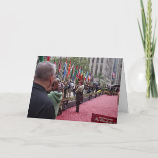 Ocean spray commercial filming holiday card