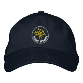 Ocean Springs Embroidered Hat