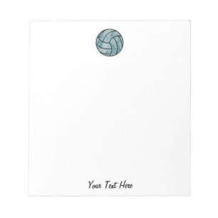 Ocean Summer Beach Waves Volleyball Personalised Notepad
