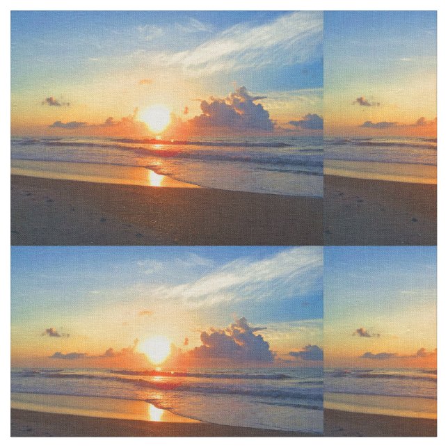 Ocean Sun Fabric (Close Up)