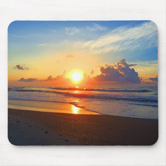 Ocean Sun Mouse Pad (Front)