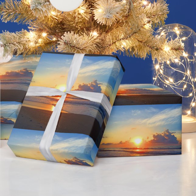 Ocean Sun Wrapping Paper (Holidays)
