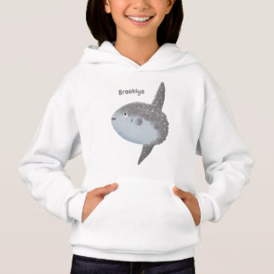 Ocean sunfish mola mola cute cartoon 