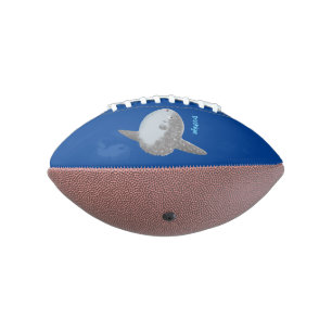 Ocean sunfish mola mola cute cartoon football