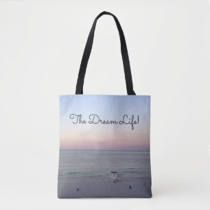 Ocean Sunrise Beach Tote Bag
