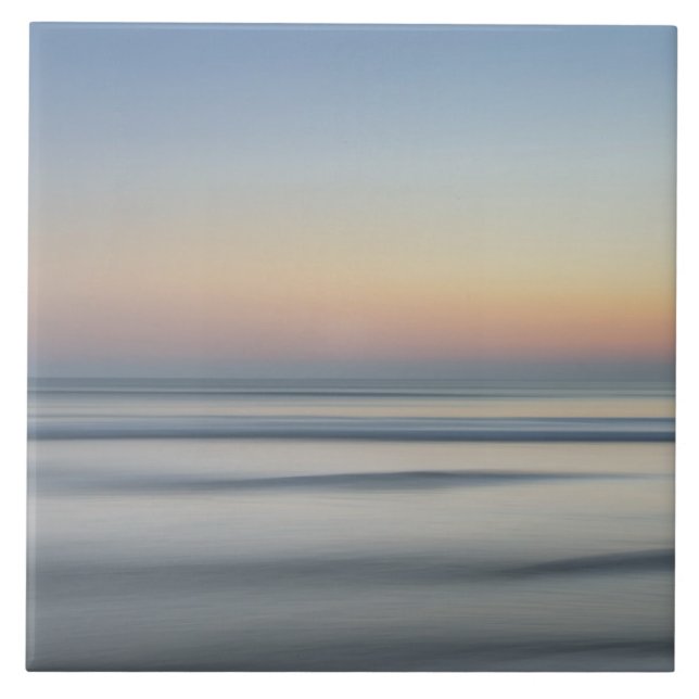 Ocean Sunrise Ceramic Tile (Front)