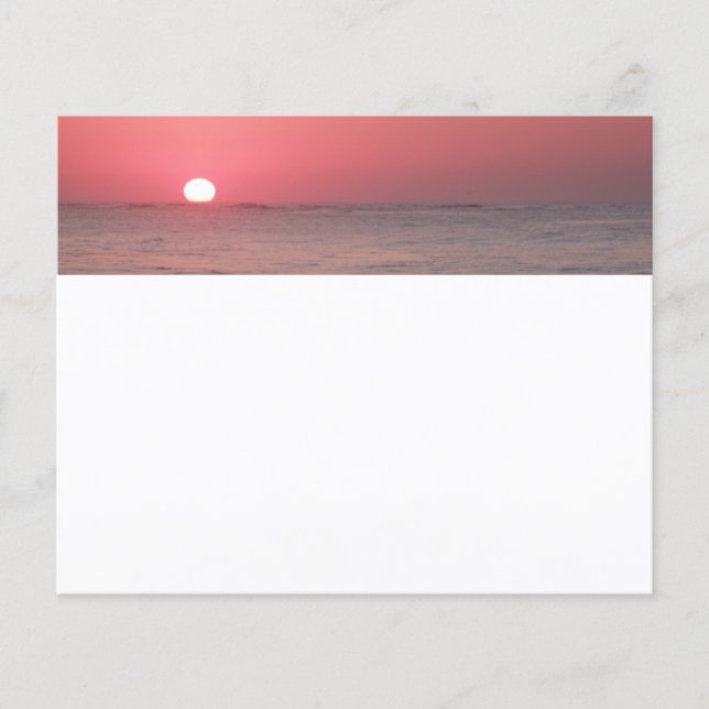 Ocean Sunrise Flyer (Front)